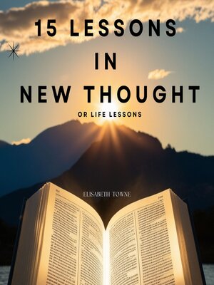 cover image of 15 Lessons in New Thought